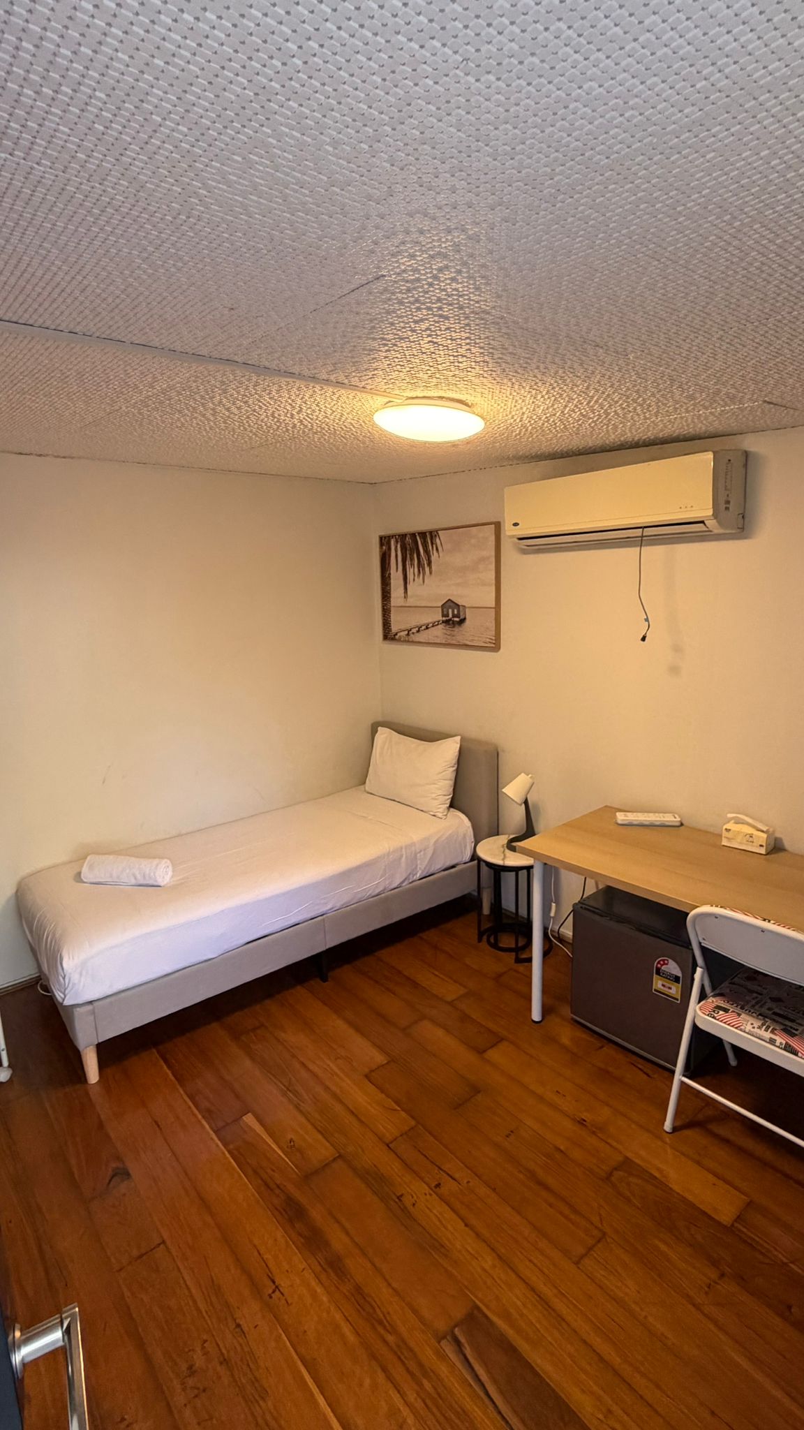 Airbnb bedroom after Viva Fresh cleaning