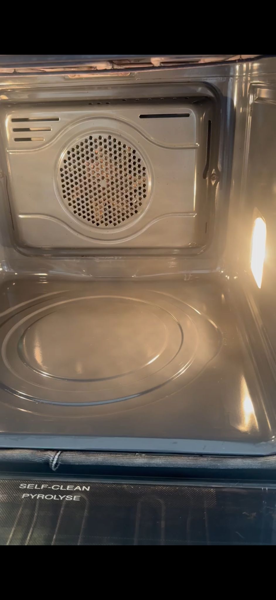 Convection Oven after Viva Fresh end of lease cleaning