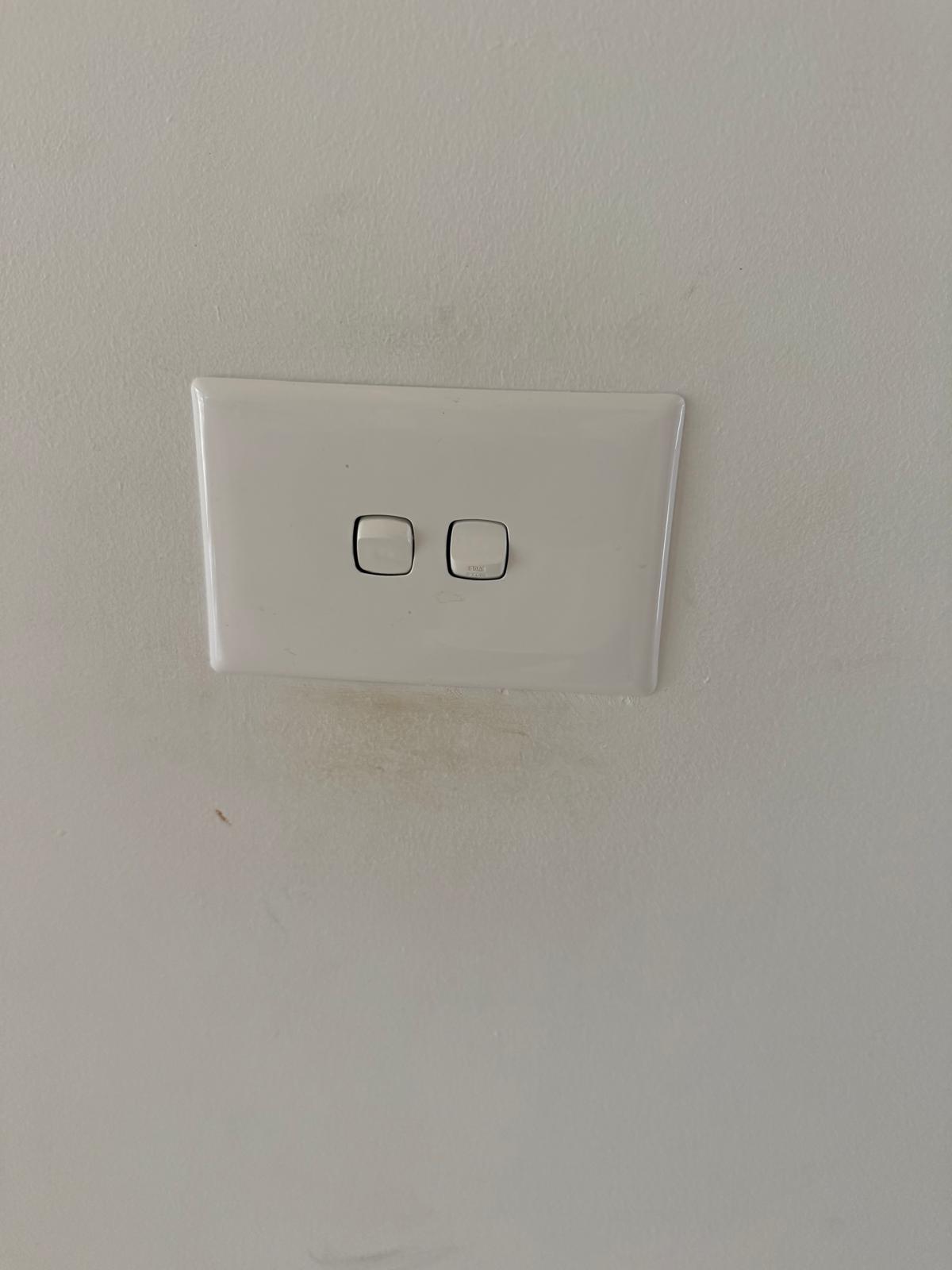 Power Switch before domestic cleaning