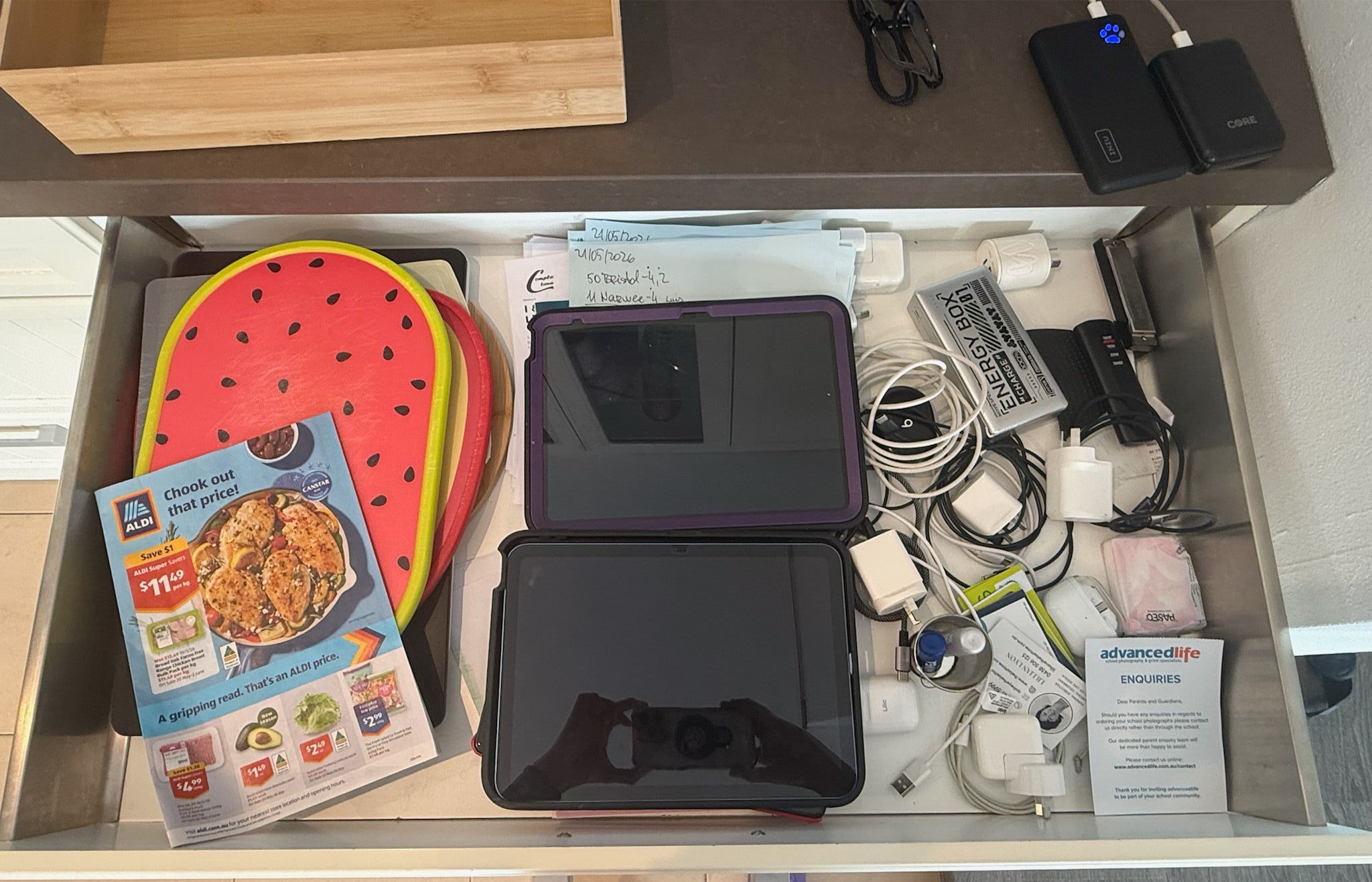 Drawer before Viva Edit
